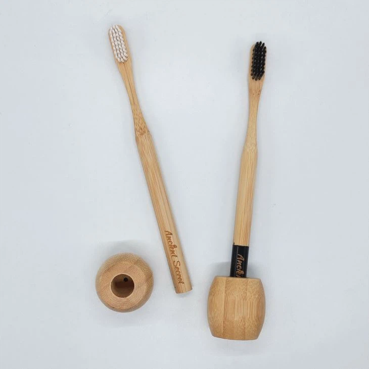 Eco-Friendly Wooden Handle Bamboo Toothbrush