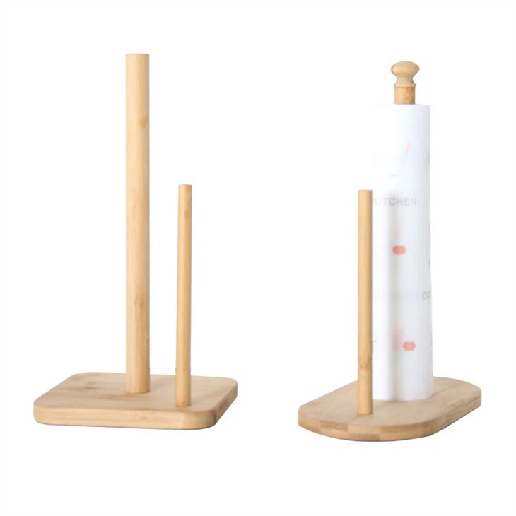 Bamboo Storage Tissue Holders Bamboo Paper Holder Paper Roll Rack