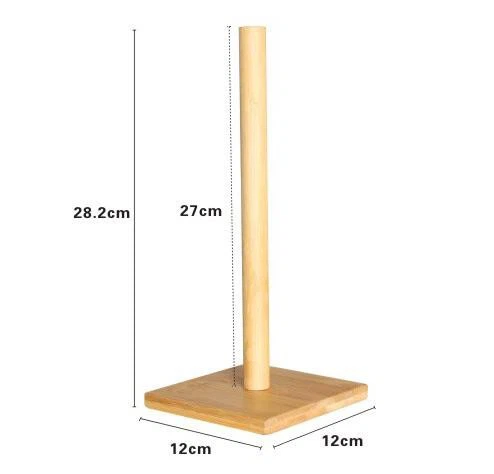 Bamboo Storage Tissue Holders Bamboo Paper Holder Paper Roll Rack