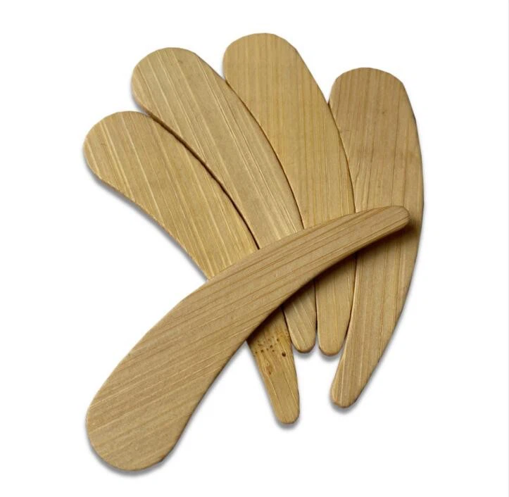 Custom Logo Face Eye Cream Scoop Beauty Bamboo Mini Facial Cosmetic Spatula