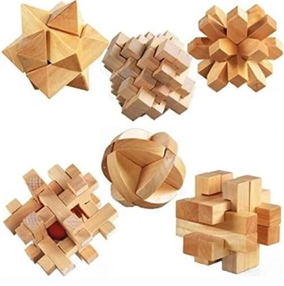 Bambusov 3D zagonetke zagonetki zagonetke